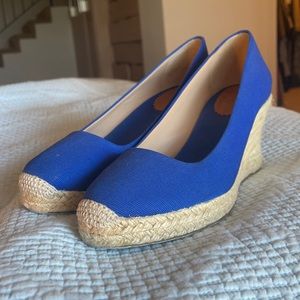 JCrew wedged espadrilles - in mint condition